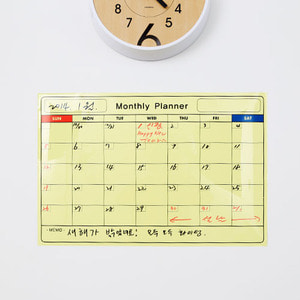 Monthly Planner 화이트보드시트지 60cm x 40cm