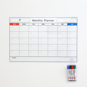 Monthly Planner 화이트보드시트지 90cm x 60cm